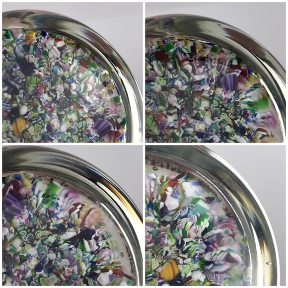 Perthshire PP19 1974 Scrambled End-of-Day Millefiori Vintage LE Paperweight - Picture 9 of 13